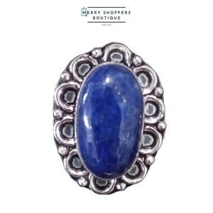 Sterling Silver Lapis Lazuli Ring